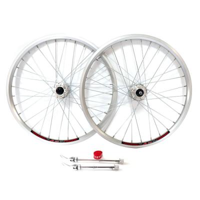 China 451 K-fun Disc Brake Wheelset Foldable Bicycle Wheelset Clincher Aluminum Alloy Wheel for sale