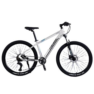 China Steel Frame Mountain Bike With Front And Rear Wheel Disc Brake for sale