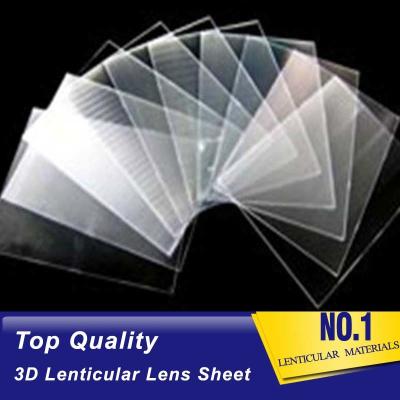 China PLASTIC LENTICULAR lenticular PET sheet 100lpi lenticular lens sheet plastic lenticular films for 3d lenticular printing for sale