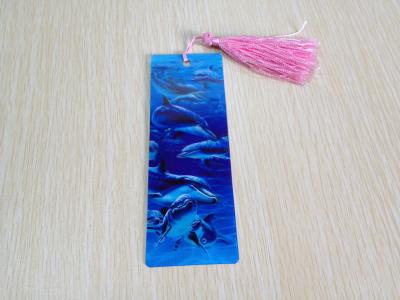China PLASTIC LENTICULAR 3d lenticular printing souvenir bookmark-plastic pp 3d offset printed lenticular 3D animal bookmark for sale
