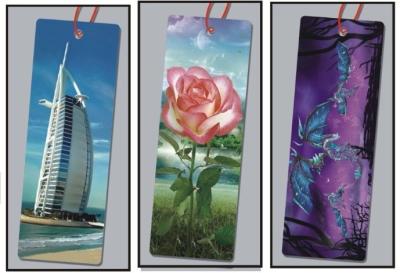 China PLASTIC LENTICULAR custom 3d animated lenticular bookmark wholesale custom 3d flip bookmarks for sale