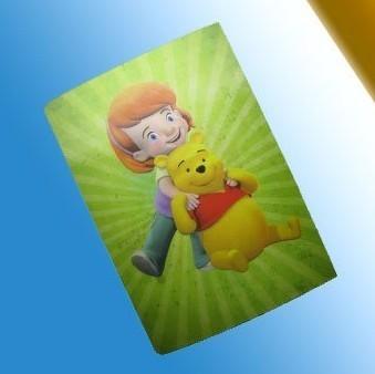 China PLASTIC LENTICULAR 3D lenticular card/pp/pet/pvc kids promotional gifts cards/playing card for sale
