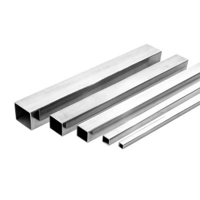 China A554 ASTM 304 Stainless Steel Square Tube BA 2B Stainless Steel Rectangular Tube for sale