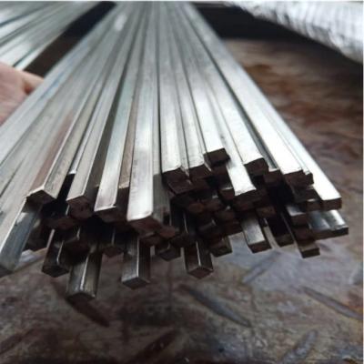 China Barra quadrada de aço inoxidável brilhante ASTM AISI JIS 201 202 304 316L 310S 410 430 à venda