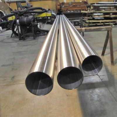 China Welded Stainless Steel Round Pipe Bright Polish Surface 201 202 304 304L 316 100mm-6000m for sale