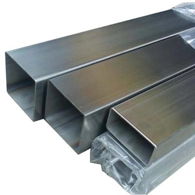 China Fabricated Decorative Stainless Steel Square Tube Pipe Ss 316 Ss 304 Ss 201 400series for sale