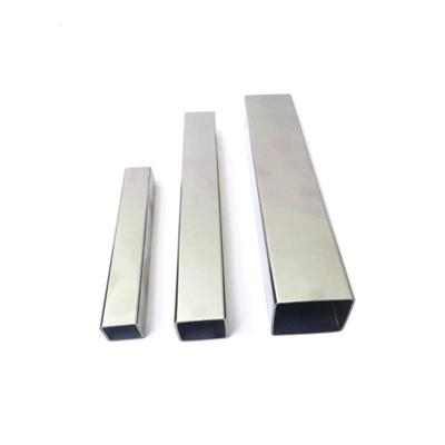 China ASTM Hl Finish Stainless Steel Square Tube Pipe Profile 201 202 316 Bright Mirror for sale