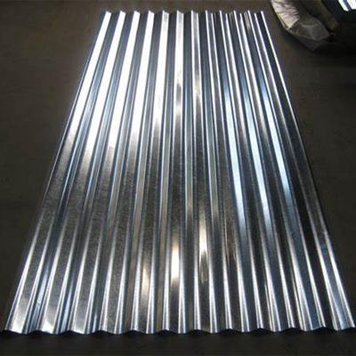 Chine Plaque de revêtement en zinc de 40 à 180 g en acier galvanisé pour toiture ondulée à vendre