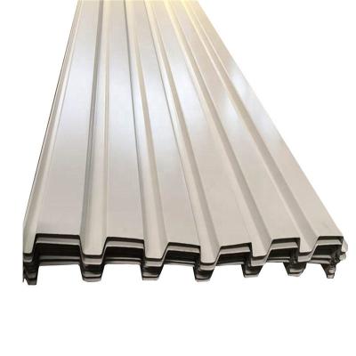 Chine Plaque de toiture en zinc revêtue en métal galvanisé Plaque de toiture en métal ondulé à vendre
