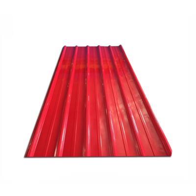 China Hoja de techo corrugada galvanizada prepintada con zinc ASTM A653 Dx51d Z275 Gi en venta