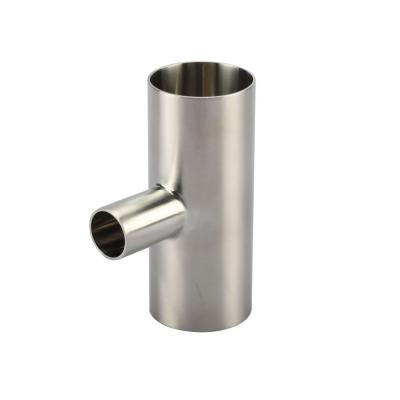 China 304l Stainless Steel Butt Weld Pipe Fittings Reducing Three Way Tee for sale