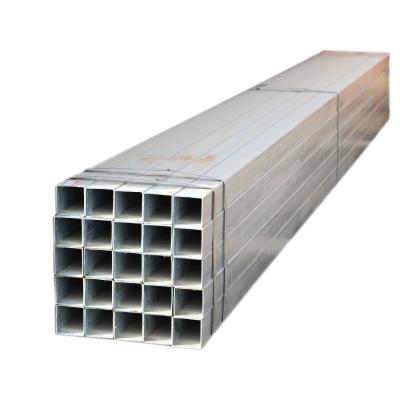 China Black Square Mild Steel Pipe Tube Q345 Q235 Q215 MAterial 40mm Thickness for sale