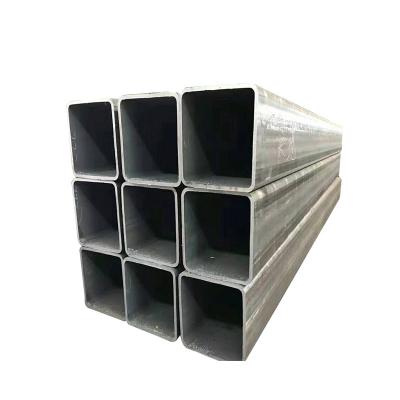 China Black Iron Mild Steel Square Tube ASTM A335 P23 3-20mm Wall Thicness for sale