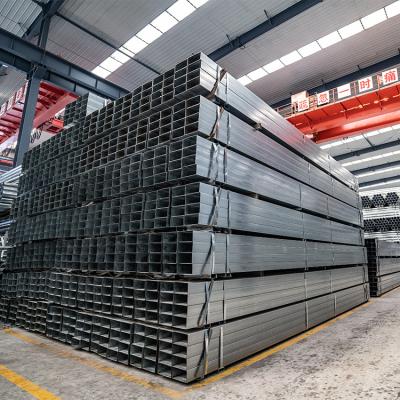China Hollow Mild Steel Pipe Tube  Q235 Q345 Ss400 Square Seamless SHS RHS for sale