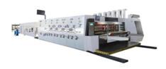 中国 Carton Box Flexo Printing Die Cutting Machine box making machinery 300pcs/min 販売のため