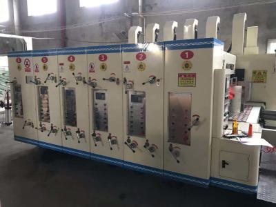 China Industrial Carton Corrugated Flexo Printing Machine Inline Folder Gluer for sale