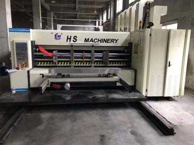Китай Автоматической производственная линия коробки Flexo громоздк встроенной гофрированная печатной машиной продается