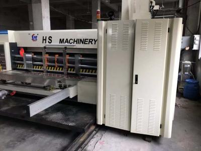China Auto Printing Slotting Die Cutting Machine 380V High Speed Flex Printing Machine for sale