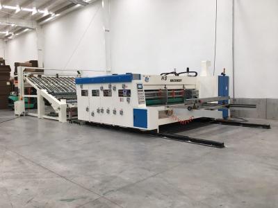 China Corrugated Cardboard Box Manufacturing Machine Flexo Printing Slotting Machine for sale