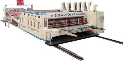 China 415v encadernam impressora ondulada Slotter Die Cutter da máquina de impressão da caixa à venda