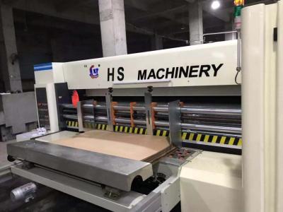 China Automatic Corrugated Box Cutting Machine High Speed Flexo Ink Printing for sale