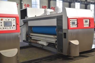 中国 スロッターフレキソ印刷 プリンターはモーターを備えられる自動スタッカー ダイ カッタの機械によって 販売のため
