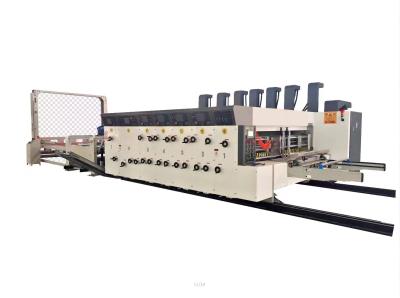 China High Speed Corrugated Carton Machine Slotting 1 Color Flexo Printing Machine for sale