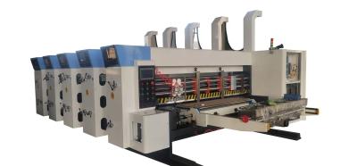 China Precision Packaging Box Printing Machine Flexo Printer Slotter Die Cutter for sale