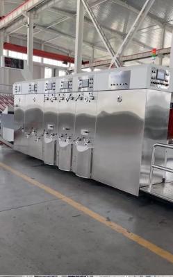 China Carton Corrugated Cardboard Flexo Printing Machine Printer Slotter Die Cutter for sale