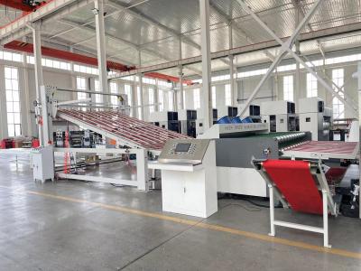 China Impresora enorme en línea Die Cutter de Gluer de la carpeta automática acanalada del cartón en venta