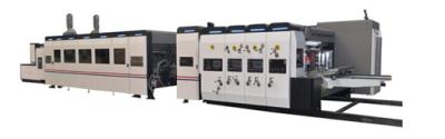 China Impresora automática de cuatro colores flexo rotativa cortador de matriz en línea fabricante de caja contraejector en venta