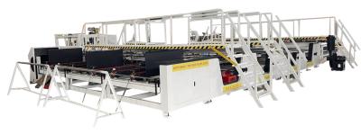 China Máquina de pegamento de carpetas automática de doble pieza Flexo Impresión en venta