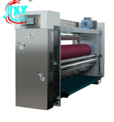 China Impresión de tinta de alta velocidad máquina de corte de piezas de cartón maquinaria de cajas de cartón en venta