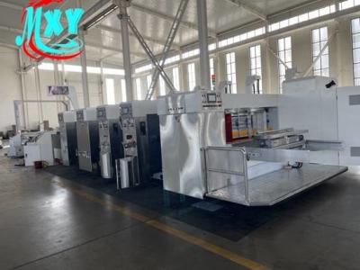 China Impresión de velocidad rápida Flexo Slotting máquina de corte a presión computarizada remoto en venta