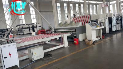 China Máquina de fabricación automática de cajas de cartón onduladas con accionamiento de frecuencia variable en venta
