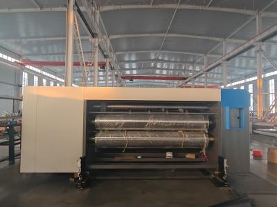 China 2 Color Big Size Flexo Printing Slotter Rotary Die Cutting for sale