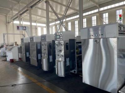 China Automatische drukmachine voor de onderkant van kartonnen dozen Te koop