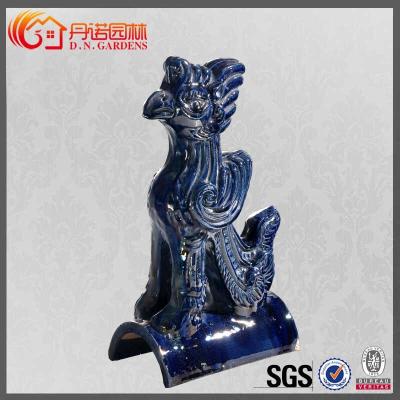 China Pegasus Chinese Roof Tile Figures Kylin Old Asian Style Ceramic Chinese Figurine for sale