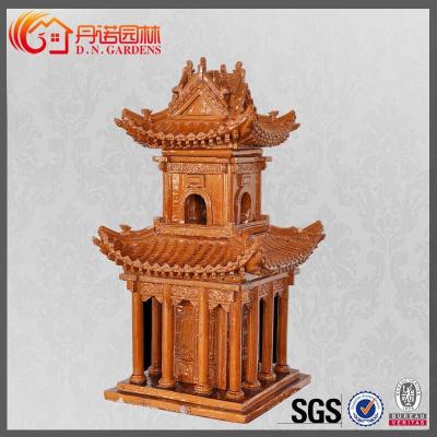 Chine Les bâtiments couvrent la décoration chinoise de toit de Ridge Ornaments Golden Small Gazebo à vendre