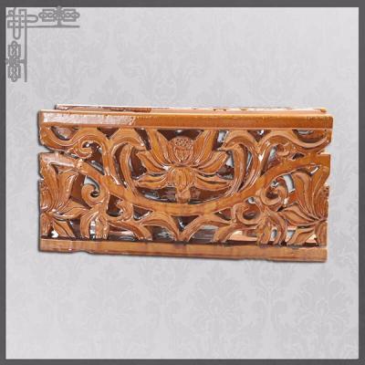 China Decorative Glazed Flower Hollow Roof Ridge For Temple Pagoda Roof for sale