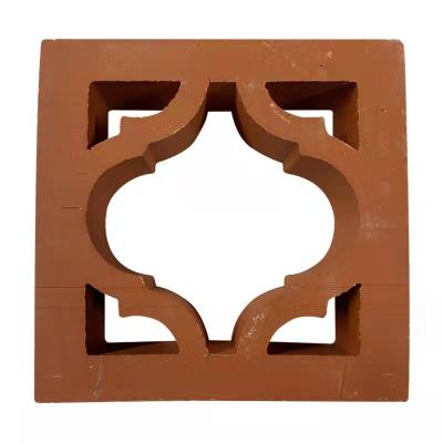 China Curved Wall Hollow Block Brick Breeze Block Fence Wall Exterior Interior for sale
