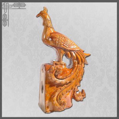 Chine Frost Resistant Chinese Roof Decorations With Chinese Phoenix Exquisite Handicrafts à vendre