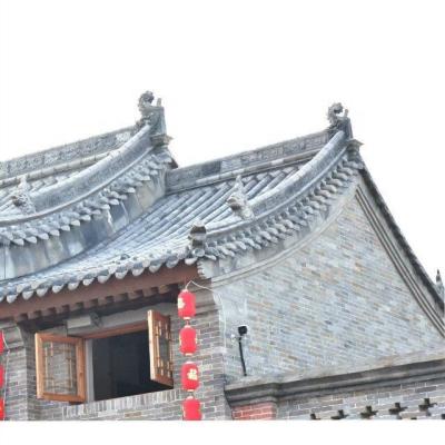 China Snow Resistant Traditional  Chinese Clay Roof Tiles Construction Building Material for sale