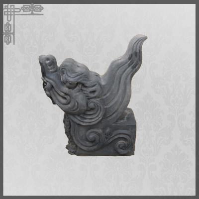 China Handmade Clay Curved Tile For Chinese Traditional Style Building for sale