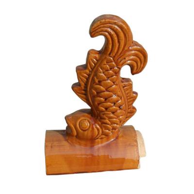 Chine Chinese Architecture Decorative Ceramic Shingles Animals Tiles Roof Final SGS à vendre
