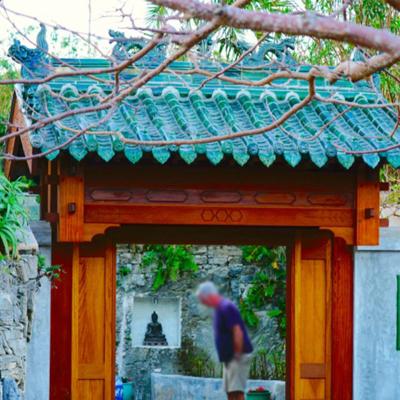 中国 Ancient Temples Chinese Glazed Roof Tiles With Smooth Surface 販売のため