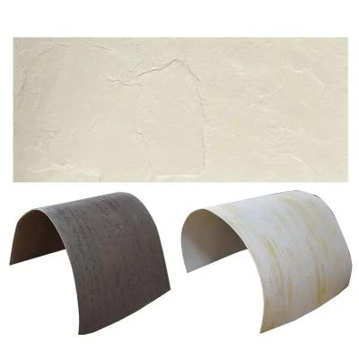 China Modern Design Fireproof Lightweight Flexible Ceramic Tile 3 / 4mm Thickness for sale