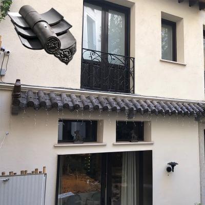 Chine Carreaux de toits en argile chinoise à l'épreuve de la chaleur Pour les projets de villas de villégiature coréennes anciennes Décoration de la cour à vendre
