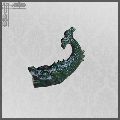 Chine Chiffres chinois Dragon Glazed Traditional Decoration de toit de belvédère extérieur à vendre