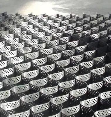 China Surface Pea Gravel Stabilizer Grid Geocell Lattice 100% Virgin HDPE for sale